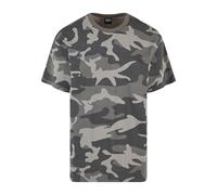 Urban Classics Oversize Simple Camo Tee T-Shirt, Mimetico Scuro, M Uomo