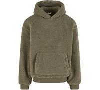 Urban Classics Oversize Teddy Felpa con Cappuccio da Uomo S-5XL Pile