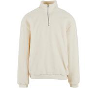 Urban Classics Oversize Teddy Troyer Pullover Uomo Cerniera Nuovo S-5XL