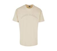 Urban Classics Oversized Gate Tee Sand Taglia: L | T-shirt stampate Outlet | Uomo | Marrone