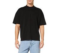 Urban Classics Oversized Mock Neck Tee T-Shirt, Nero, XL Uomo