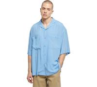 Urban Classics Oversized Resort Shirt, Camicia Uomo, Horizonblue,