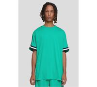 Urban Classics Oversized Stripes Mesh Tee TB2890 M Verde