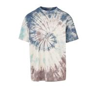 Urban Classics T-Shirt Oversize Tie Dye, Offwhite, 4XL Uomo