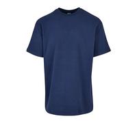 Urban Classics Oversized Waffle Tee T-Shirt, Blu Scuro, L Uomo