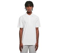 Urban Classics Oversized Zip Polo, White, S Uomo