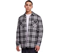 Urban Classics Camicia grigio / nero / bianco, Taglia 5XL