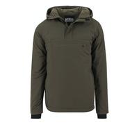 Urban Classics Padded Pull Over Jacket Giacca, Verde (Oliva), M Uomo