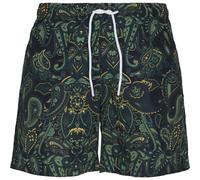 Urban Classics Paisley Swim Shorts Calzoncini da Bagno Casual Costumi Strand