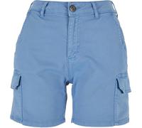 Urban Classics Pantaloncini Cargo a vita alta da donna 34 Blu