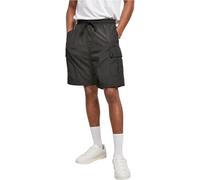 Urban Classics Pantaloncini Cargo in Nylon Pantaloni Uomo, Nero, XXXXL