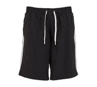Urban Classics Pantaloncini da bagno Pantaloncini da mare With a strisce a toppe TB7397 S Nero