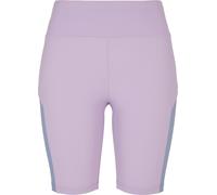 Urban Classics Pantaloncini da ciclismo da donna Colour Block Lilla/Violablu XL Viola