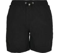 Urban Classics Pantaloncini da donna Crinkle Nylon Nero 3XL Nero