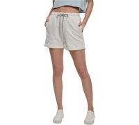 Urban Classics Ladies Beach Terry Shorts Pantaloncini, Grigio Chiaro, L Donna