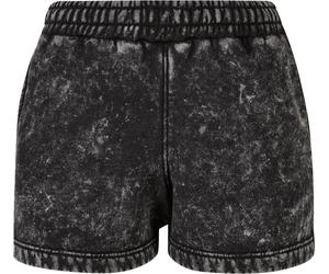 Urban Classics Pantaloncini da donna in spugna lavata 5XL Nero