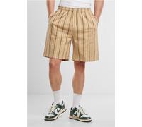 Urban Classics Pantaloncini gessati stampati Sprotshorts TB7314 XXL Beige