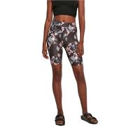 Urban Classics Ladies Soft Aop Cycle Shorts Blacksoftflower Taglia: S | Pantaloncini Sportivi Outlet | Donna | Nero