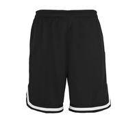 Urban Classics Pantaloncini Uomo Basket, Shorts Girovita Elasticizzato, Tasche, Striscia Colorata Laterale, Materiale Traspirante e Leggero, Taglie S-3XL