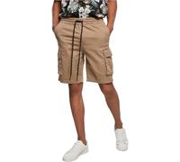 Urban Classics Pantaloncini Uomo in Cotone, Pantaloncino Uomo con Tasche Cargo Laterali, Pantaloncino con Cinta elastica con coulisse S - 5XL