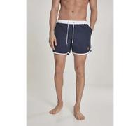 Urban Classics Pantaloncini da bagno retro Blu (Navy/White 01200) L Uomo