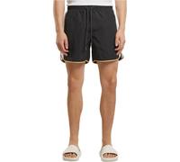 Urban Classics Pantaloncini da bagno dal look retrò TB7348 S Nero