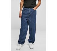 Urban Classics Pantaloni 90'S Jeans Mid Indigo Washed 32 Blu