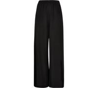 Urban Classics Pantaloni a gamba larga in viscosa da donna M Nero