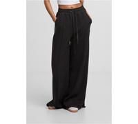 Urban Classics Pantaloni a palazzo Soft Touch da donna TB7710 XS Nero