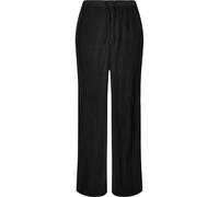 Urban Classics Pantaloni a pieghe da donna Nero 5XL Nero