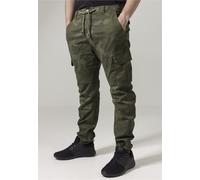 Urban Classics Pantaloni Camo Cargo Jogging Pantaloni Olive Camouflage 30 Camouflage