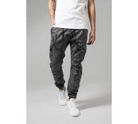 Urban Classics Pantaloni Camo Cargo Jogging Pants Grigio Camouflage 36 Grigio