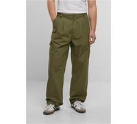 Urban Classics Pantaloni cargo a pieghe larghe TB7604 34 Verde