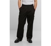 Urban Classics Pantaloni cargo a pieghe larghe TB7604 36 Nero