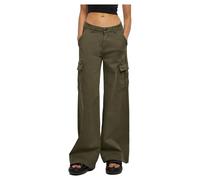 Urban Classics Pantaloni Cargo A Vita Alta Twill