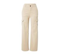 Urban Classics High Waist Straight Cargo Pants Pantaloni, Soft Sea Grass, 25 Donna