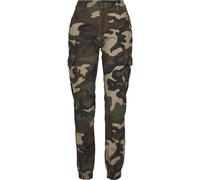 Urban Classics Pantaloni cargo beige / marrone / cachi / nero, Taglia 34