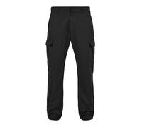 Urban Classics Straight Leg Cargo Trousers Uomo Pantaloni Modello Cargo Nero W36L34 100% Cotone Cargo