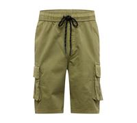 Urban Classics Drawstring Cargo Shorts, Pantaloni Cargo Uomo, Verde (OLIVE), S