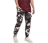 Urban Classics Pantaloni cargo grigio / rosso vino / nero / bianco, Taglia 30