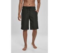 Urban Classics Costume da Bagno Uomo, Pantaloncini Lunghi da Bagno Uomo con Stampa Militare/Nero, Boxer da Nuoto con Tasche e Coulisse, Taglie S - XXL