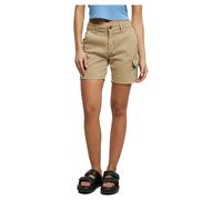 Urban Classics Pantaloncini Cargo a vita alta da donna 31 Beige