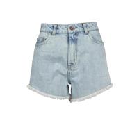 Urban Classics Pantaloncini da donna Pantaloncini da donna Denim Hotpants Blu Bleached 27 Blu