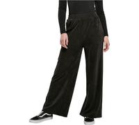 Urban Classics Tb5097-ladies Velvet Rib Straight Sweat Pants Pantaloni, Nero, XXL Donna