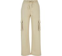 Urban Classics Pantaloni da donna Pantaloni cargo a gamba dritta da donna Vicose L Grigio