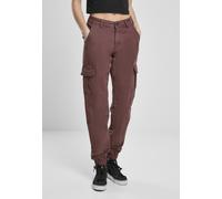 Urban Classics Pantaloni cargo rosso ciliegia, Taglia 40