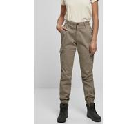 Urban Classics Pantaloni da donna Pantaloni cargo a vita alta da donna Soft taupe 31 Beige