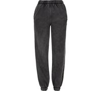 Urban Classics Stone Washed Tracksuit Pants Nero 4XL Donna