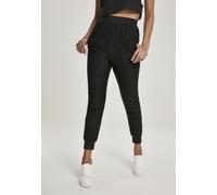 Urban Classics Pantaloni da donna Pantaloni da donna in pizzo Jersey Jog Pants Nero S Nero