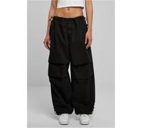 Urban Classics Pantaloni Cotton Parachute – Nero – Donna S